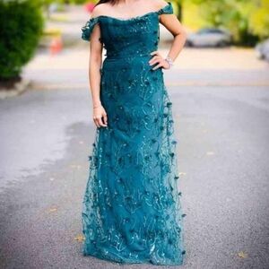 Green Nordstrom Evening Gown